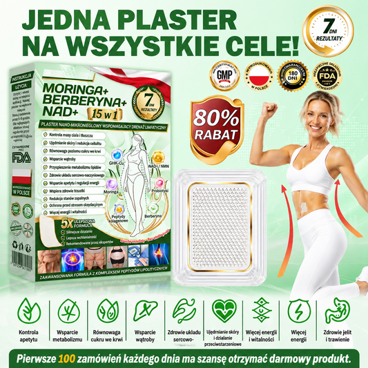 ✅Nano-Mikrotapasy wspomagające drenaż limfatyczny i odchudzanie  Ultra-skuteczna formuła 5× z kompleksem peptydów lipolitycznych — wspiera utrata wagi i poprawę krążenia limfy, a dodatkowo łagodzi bóle stawów, poprawia sen i koncentrację.