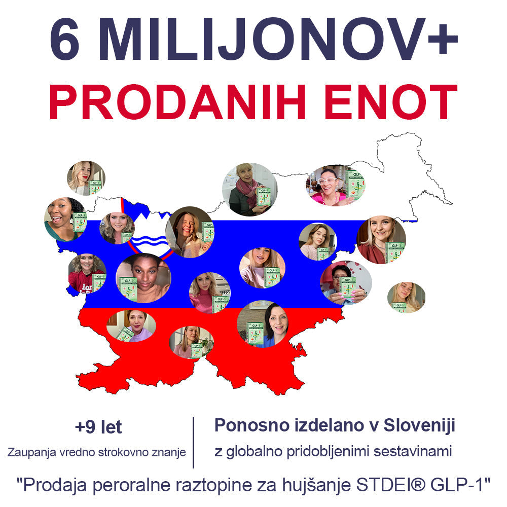 𝑆𝑇𝐷𝐸𝐼® 𝐺𝐿𝑃-1 𝐼𝑧𝑔𝑢𝑏𝑎 𝑇𝑒ž𝑒 𝑈𝑠𝑡𝑛𝑎 𝑅𝑒š𝑖𝑡𝑒𝑣 - Debelost, bolezni srca in ožilja, diabetes, spalna apneja, težave s sklepi in še več💎