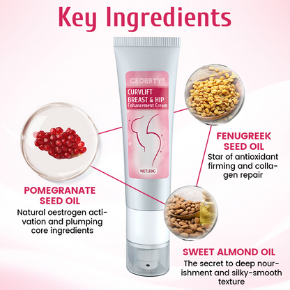 Krema za povečanje prsi in bokov Ceoerty® CurvLift